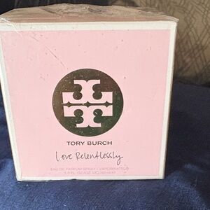 Tory Burch Pink Box with Gold Logo - Love Relentlessly